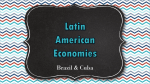 Brazil Cuba Economies