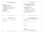 Scheme: More function examples, higher