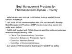 Best Management Practices for Pharmaceutical Disposal