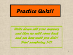 Practice Quiz!! - laurel.k12.ky.us