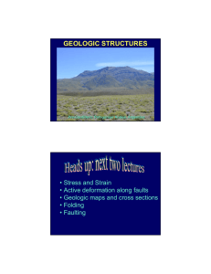 GEOLOGIC STRUCTURES