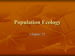 Population Ecology