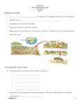 Chapter 4 The Organization of Life Section 1 Day 1 Defining an