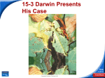 15-3 Darwin Presents His Case