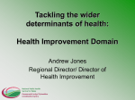 Tackling the wider determinants of health