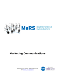 Marketing Communications Workbook