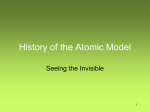 1 Atomic Theory