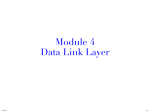 Module 4 Data Link Layer