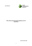 FSA nutrient and food based guidelines for UK institutions PDF