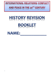 History Revision YR10