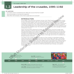 1A Crusades 1095-1204 Chapter 2_XML.indd