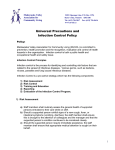 Universal Precautions and Infection Control