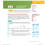 Using Explicit Formulas for Sequences