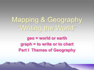 The 5 Themes of Geography - Chandler Unified School District