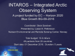 INTAROS * Integrated Arctic Observing System