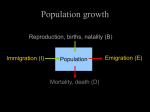 Population dynamics