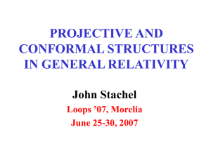 PROJECTIVE AND CONFORMAL STRUCTURES IN GENERAL