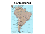 South America - Madison County Schools