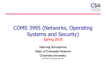 coms3995 - Computer Science, Columbia University