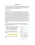 CH 27 – Quantum Physics