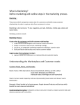 Marketing summary TP1