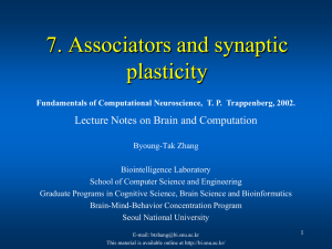 14. Development and Plasticity