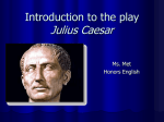 Introduction to Julius Caesar