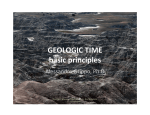 GEOLOGIC TIME basic principles