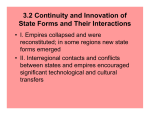3.2 Continuity and Innovation of State Forms and Their Interactions