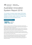 Snapshot Australian Innovation System Report 2016