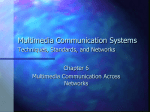 6 Multimedia Communications Across Networks