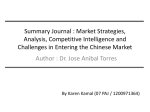 Market Strategies