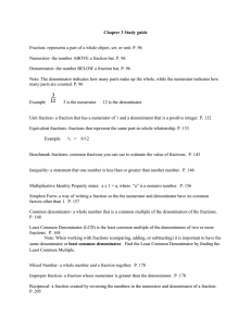 Chapter 3 Study Guide