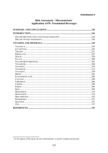 safety assessment A470 - Food Standards Australia New Zealand