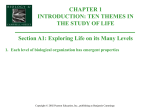 chapter 1 introduction: ten themes in the study of life