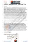 Dynamic Query Forms for Database Queries