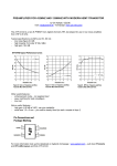 1296 MHz AMPLIFIER Measured at 1296 MHz : NF