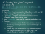 sss and sas congruence postulates