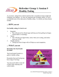 Healthy Eating - Look AHEAD Trial