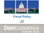 Fiscal Policy - Macmillan Learning