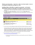 To and configure Eclipse to run JSPs: