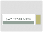 Java Server Pages