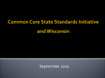 Common Core State Standard Initiative