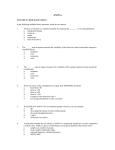 ANOVA review questions