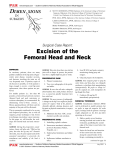 Excision of the Femoral Head and Neck