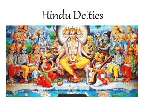 Hindu Deities - The Bread Monk