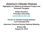 ACC Panel Reports - American Chemical Society