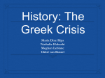 File - The Greek Crisis
