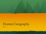 Human Geography