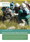 Nature Reserve: Botanical Society Nature Reserves